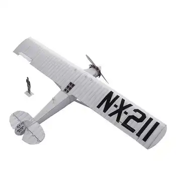

Spirit of St. Louis Propeller Aircraft Craft Paper Model Architecture 3D DIY Education Toys Handmade Adult Puzzle Game
