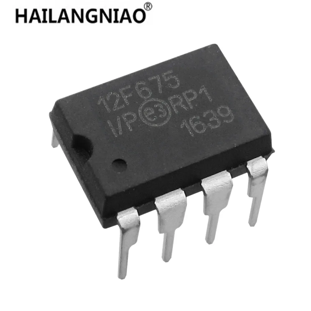Новые 10 шт PIC12F629-I/P PIC12F629 12F629 DIP-8 | Электроника
