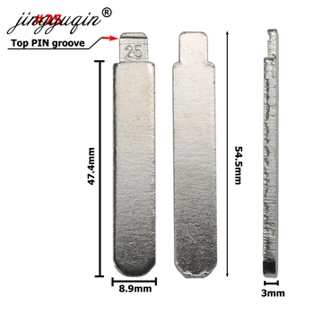 Keyforkess #117 #116 #25 #03 lama chiave per Honda Accord Fit Odyssey CRIDER(2014G/A) Flip pieghevole KD VVDI JMD chiave auto vuota - Jingyuqin 117 116 25 03 lama chiave per Honda Accord Fit Odyssey CRIDER 2014G A