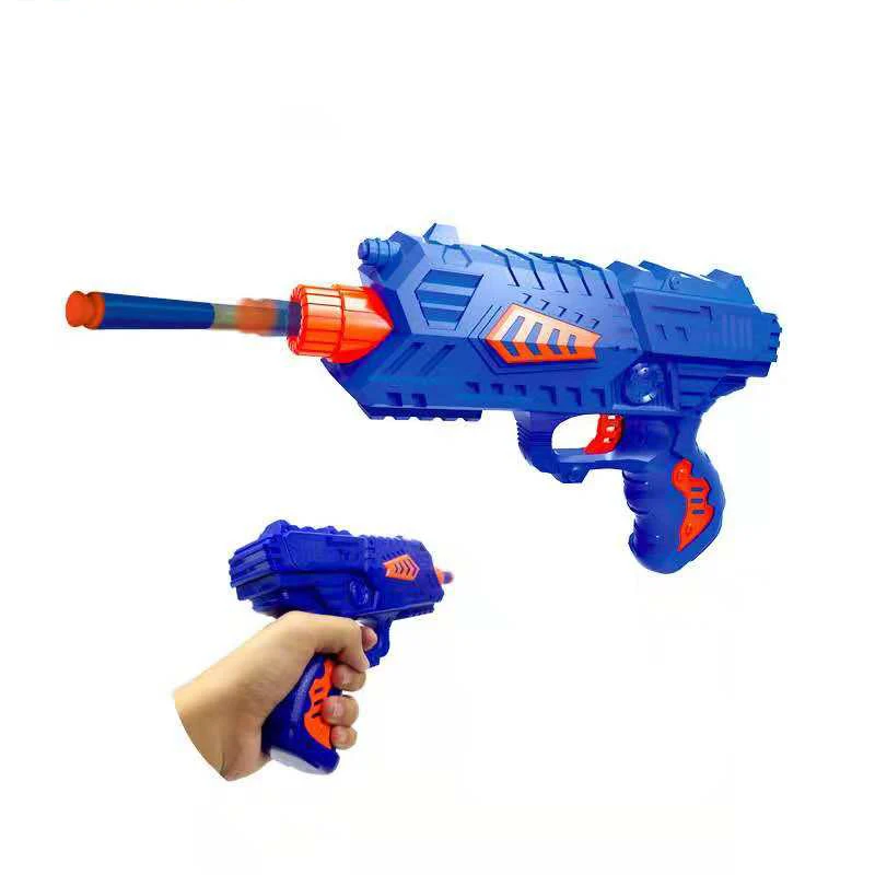 Automobile Deformation Robot Police Cars Model Toy &Soft Bullet Gun Set Toys Free gift soft bullets