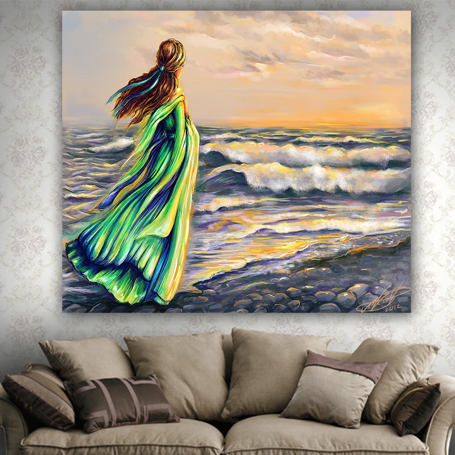 

Home Decor wall hanging blanket tapestry comfortable beach throw towel landscape scenic print supersoft tapestries for anywhere