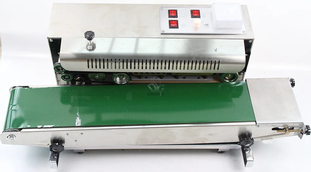 

Automatic Continuous Plastic Bag Sealing Machine with Coding Printer FR-900