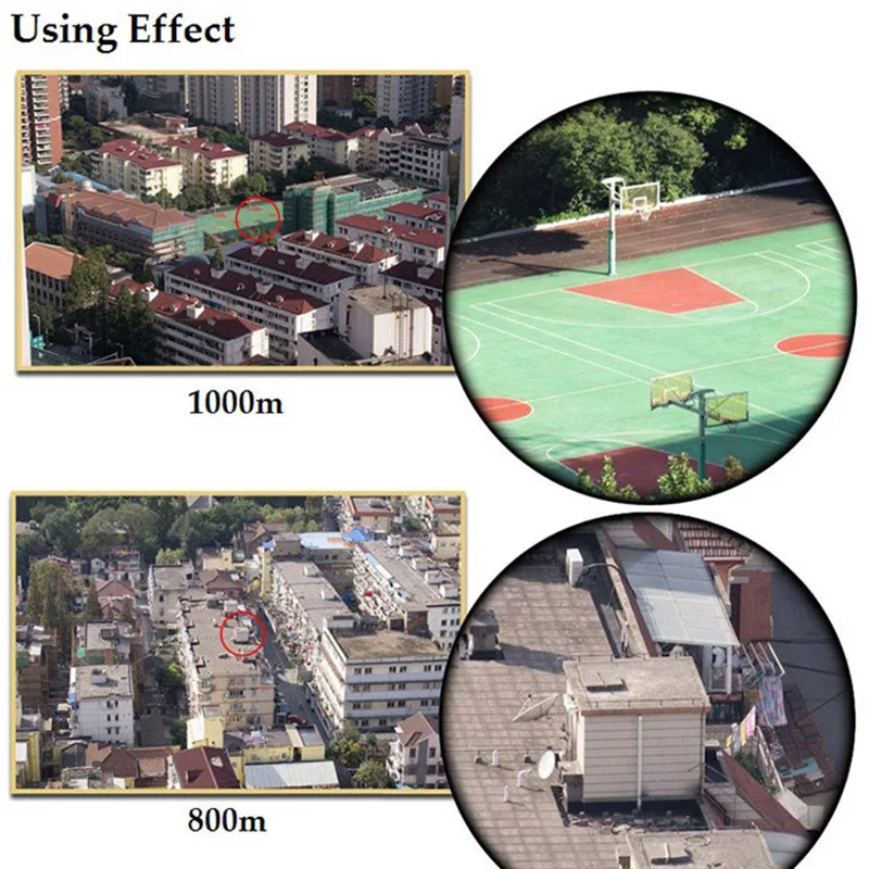 2018 جديد الصيد تلسكوب التركيز المزدوج أحادي Telescope16x التكبير مناظير رفيع المستوى HD نطاق الرؤية ZW-01 الساخن