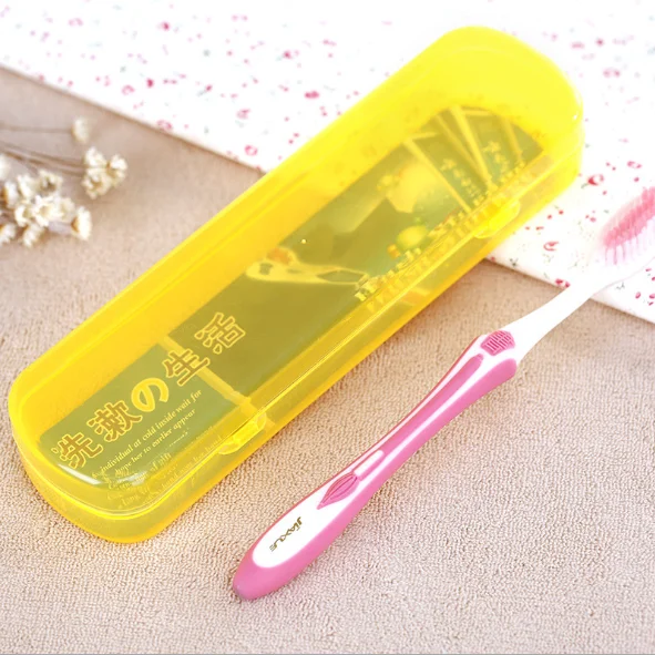 

1Pc New Candy Color Toothbrush Box Bathroom Accessories Free Shipping