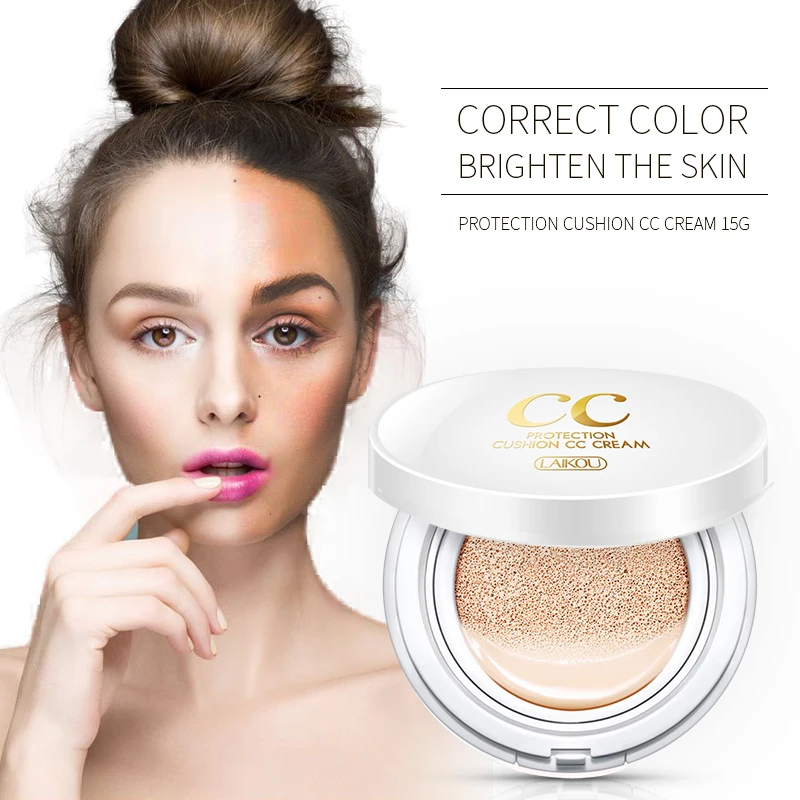 

Laikou Lasting Cosmetics Makeup Cushion Air Cushion Foundation CC Cream Blemish Concealer