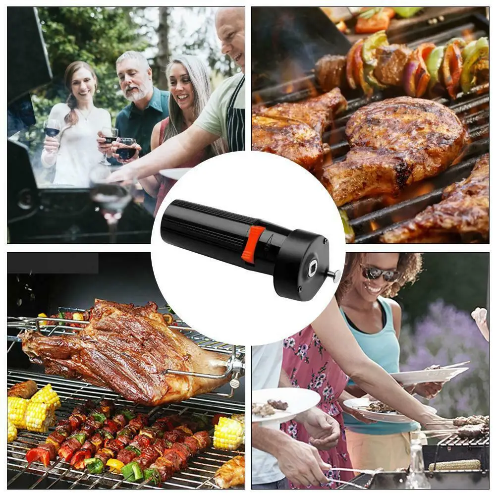 

Electric Grill Rotisserie Motor Roast Rotator Spit 1.5V Battery for BBQ Barbecue SLC88