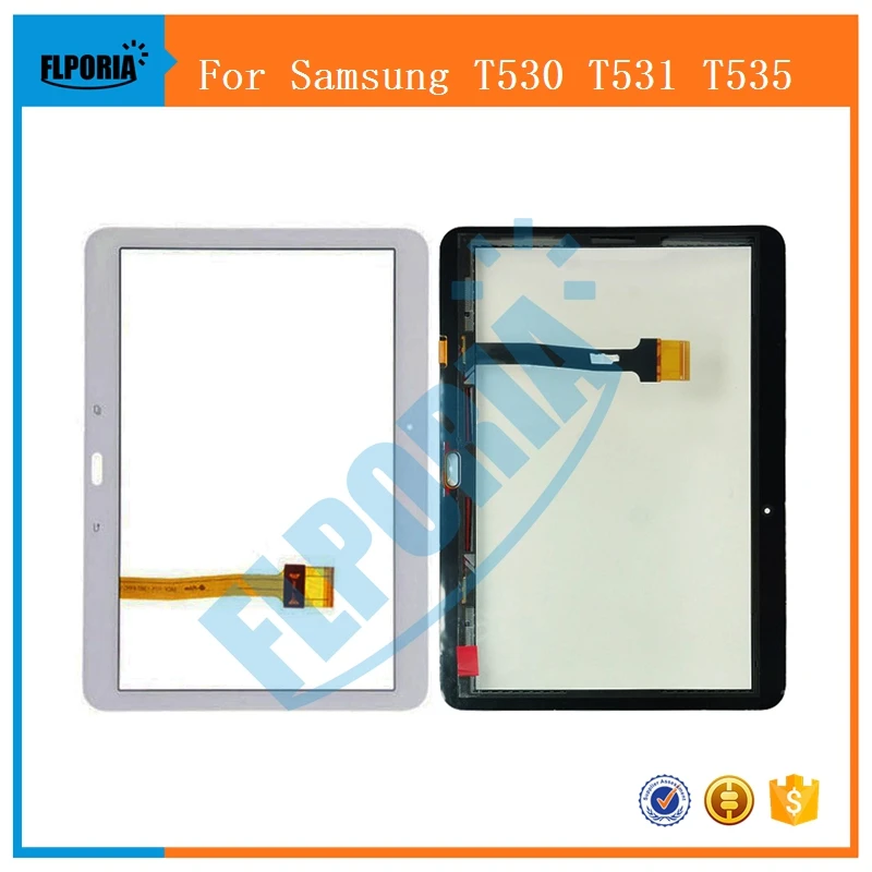 SAMT0023 Black White Touch Screen Digitizer Replacement For Samsung Galaxy Tab 4 10.1 T530 T531 T535 (5)