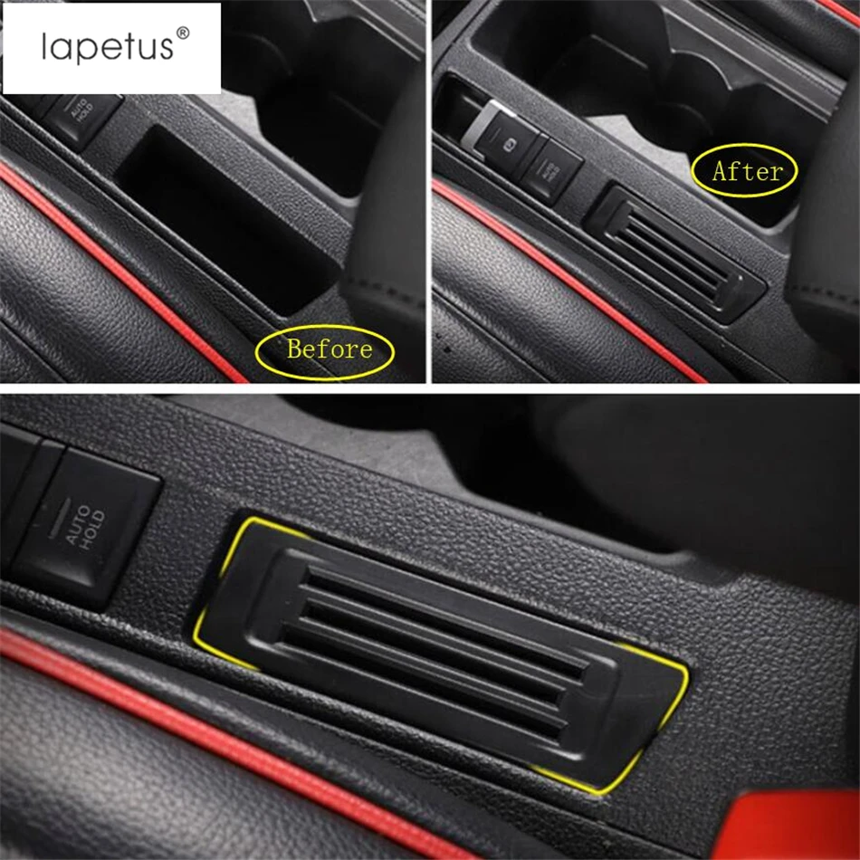 Аксессуары Lapetus для Volkswagen T Roc 2018 2021 пластиковая Центральная карта управления