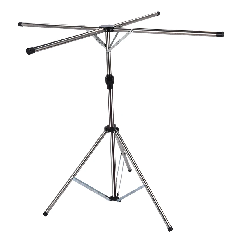 

2019 Special Offer Rushed Stainless Steel Clothes Drying Rack Floor Folding Multi-functional Pole Retractable Household Hanger