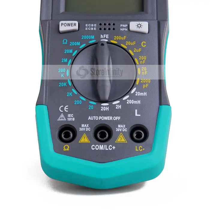 HoldPeak HP4070D мини цифровой мультиметр Измеритель сопротивления измеритель емкости