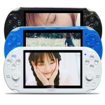 

DHL 40 pcs 8GB 4.3 Inch Built In 2000 Games Portable Handheld Video Game Console Player USB Chargingcable MP5 Player