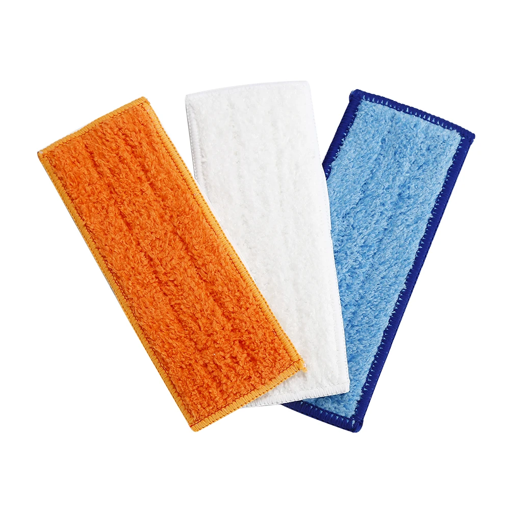 3pcs robot cleaner Microfiber Washable wet & damp & dry sweeping Pad