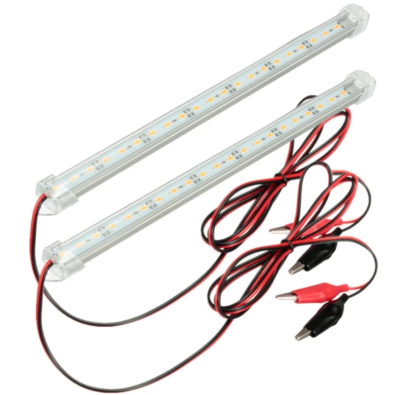 12 В 30 см автомобильный прозрачный СВЕТОДИОДНЫЙ 5630 SMD дневные ходовые огни
