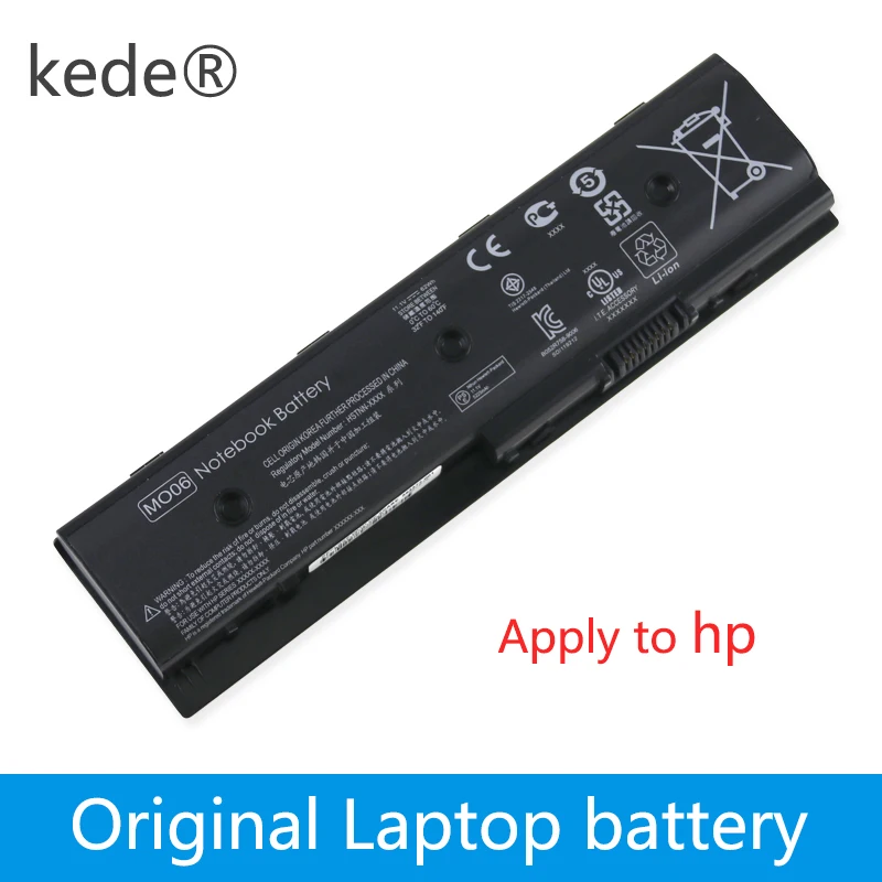 kede 11.1V 62WH Laptop Battery MO06 HSTNN-LB3N For HP Pavilion DV4-5000 DV6-7002TX 5006TX DV7-7000 Batteries 671567-421 | Компьютеры и