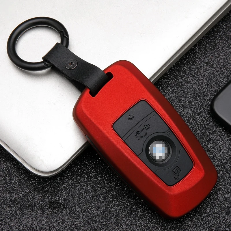 

Carbon stripe Matte texture Car Key Cover Case For BMW 520 525 f30 f10 F18 118i 320i 1 3 5 7 Series X3 X4 M3 M4 M5 Car-stying