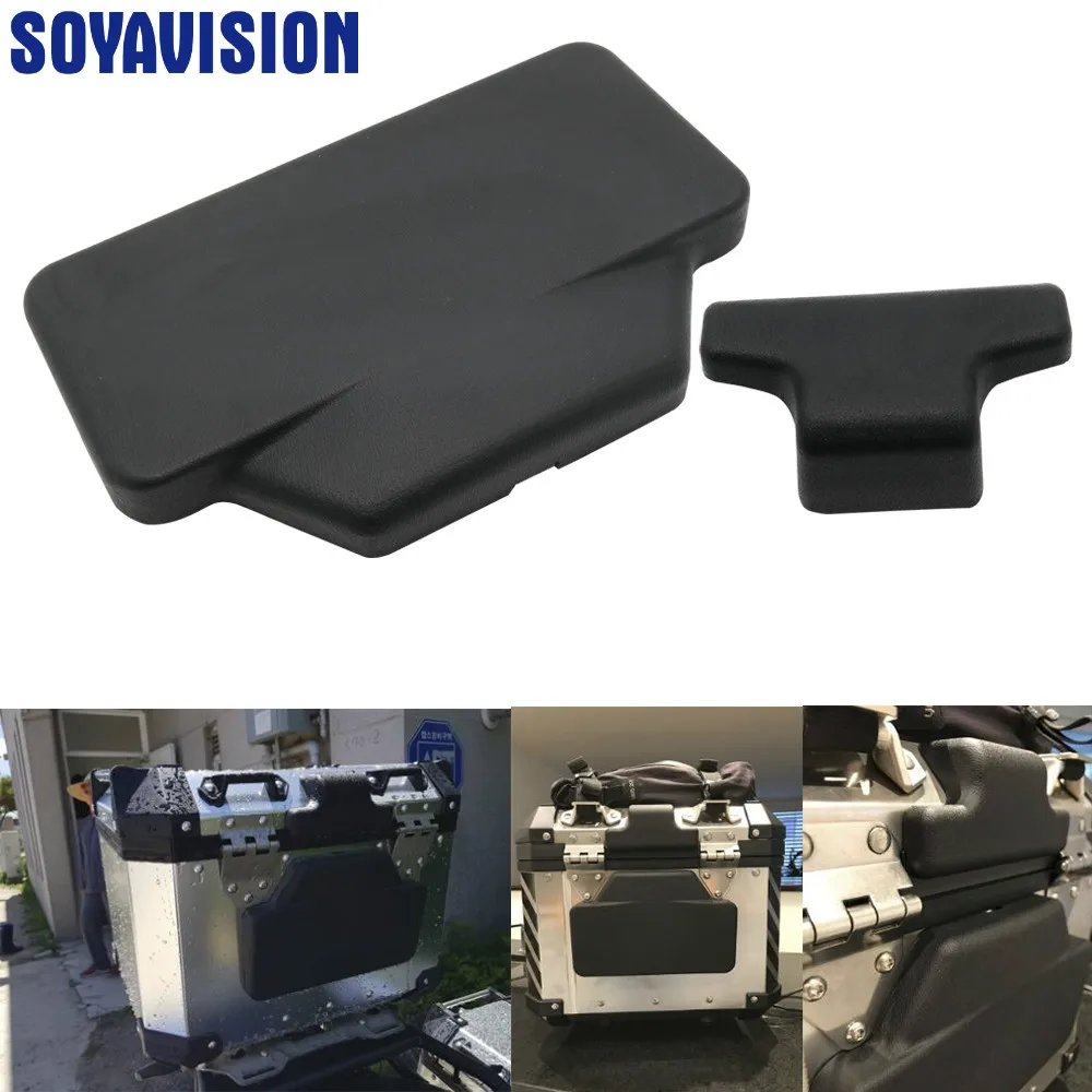 

Motorcycle Passenger Backrest Back Topcase Set Pad Rear Saddlebag Trunk Sticker for F800GS R1200GS F 800 GS ADV / R 1200 GS Adv