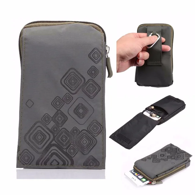US $2.88 SUBIN Outdoor Sports Wallet Mobile Phone Bag Army Cover Case For Multi Phone Model Hook Loop Belt P