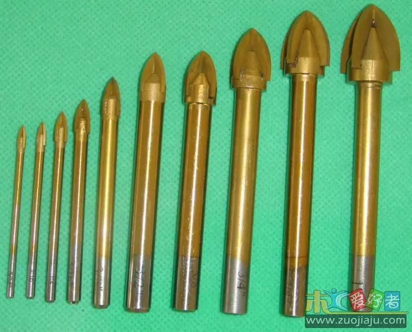 

25pc/lot 12mm Cross Head Tungsten Carbide TCT Glass Tile Drill Bit