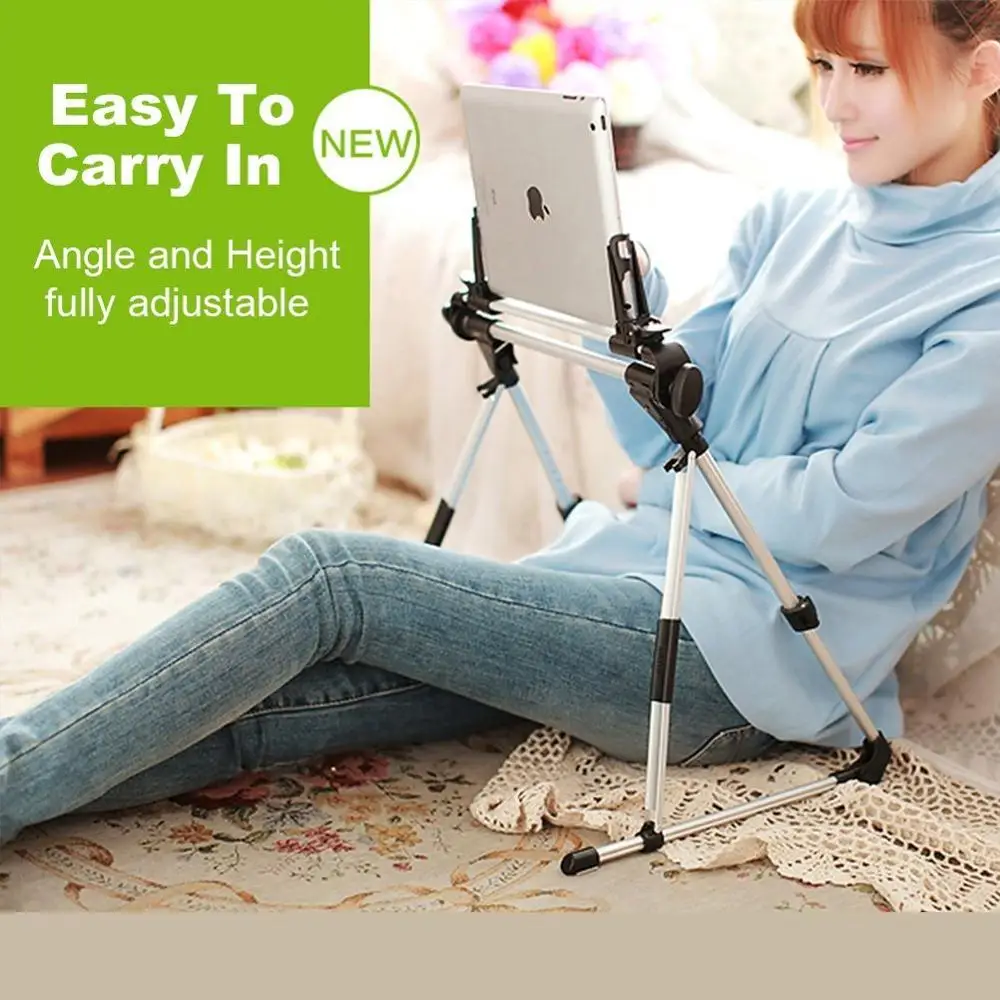 

Universal Adjustable Foldable Tablet Bed Frame Holder Stand for iPad 1 2 3 4 5 Air iPhone Samsung Galaxy Tab Cellphone Kindle