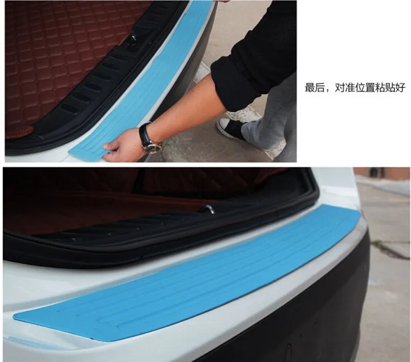 

Car stickers car styling rear bumper Rubber strip for Chevrolet cruze aveo lacetti captiva spark orlando trax epica accessories