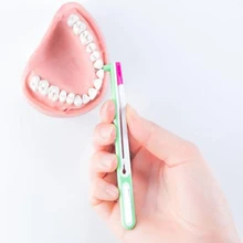 1 шт. зубная нить с держателем с запасными зубными головками для ухода за зубами уход за полостью рта и гигиена