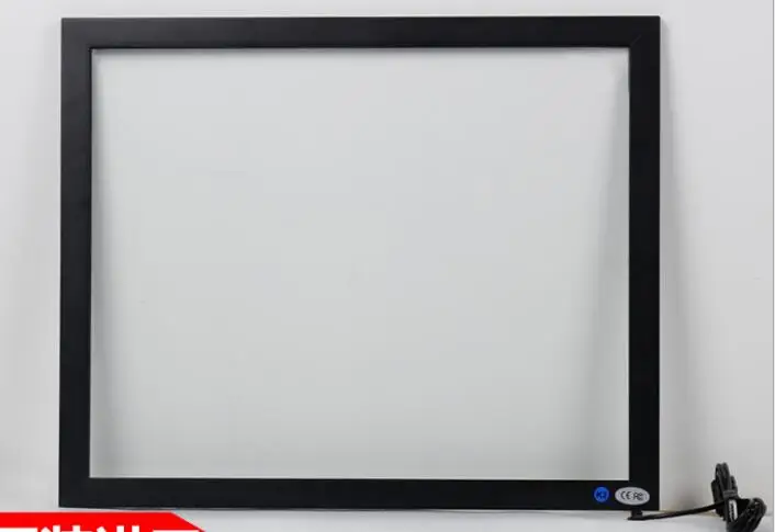 

19 inch 412mm*259mm ten points IR touch panel support WINDOWS7/8/10,USB connection,plug and play ,android install driver
