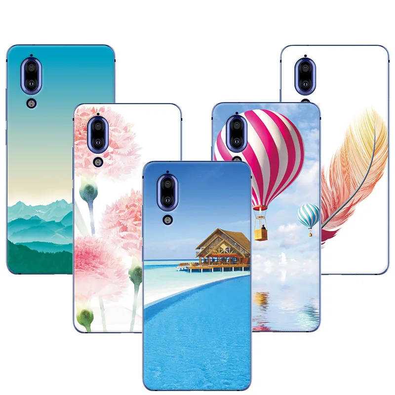 

Exotic Natural Landscape Soft TPU Phone Case For Sharp Aquos S2 Back Cover Silicone For SHARP AQUOS S2 Fundas Shell 5.5" Inch