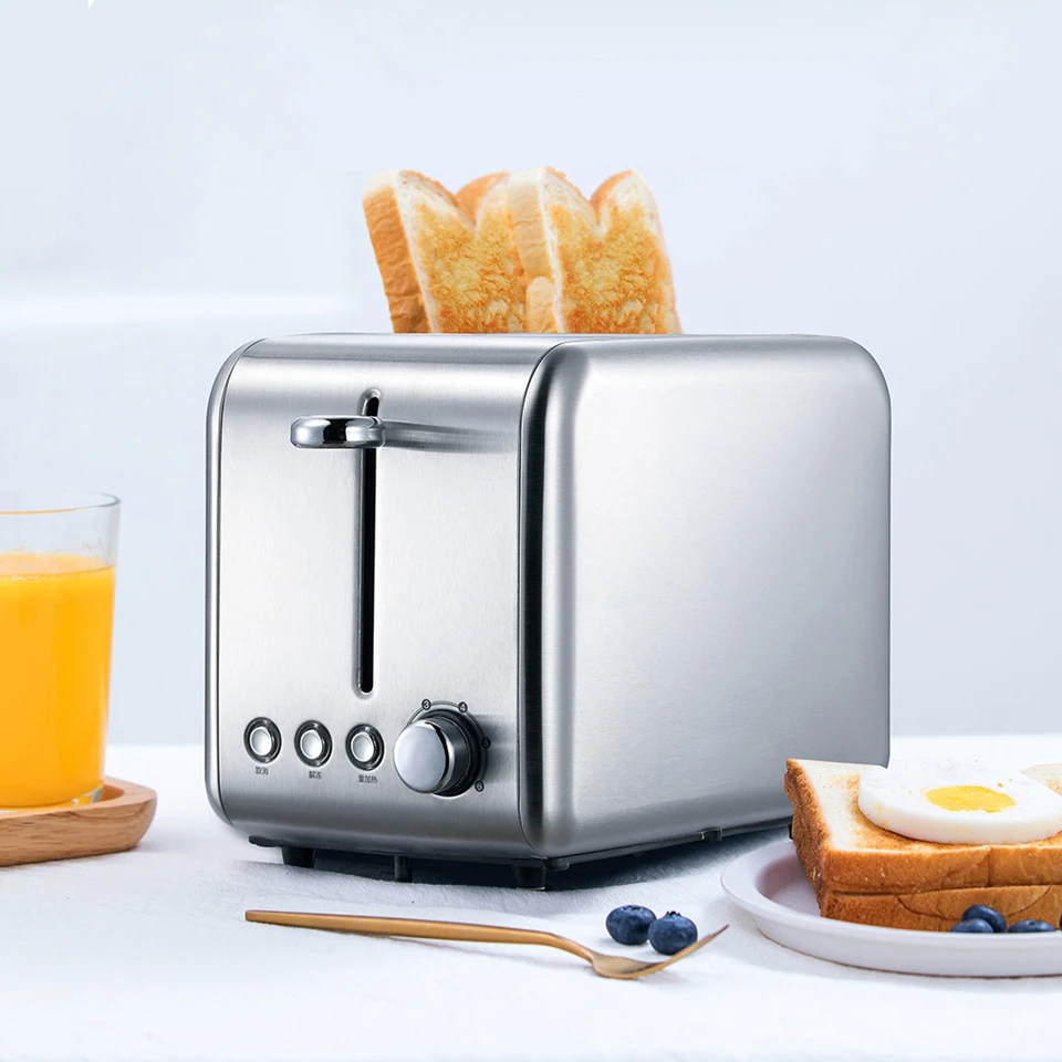 Xiaomi Deerma Electric Bread Toaster Stainless steel household baking bread maker breakfast machine Kitchen Toast sandwich grill (6)