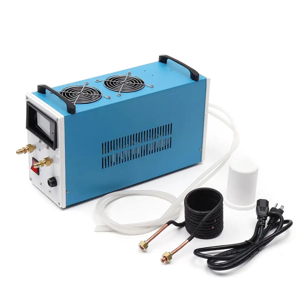 

2800W Induction Heater Induction Heating Machine Metal Smelting Furnace High Frequency Welding Metal Quenching Equipment