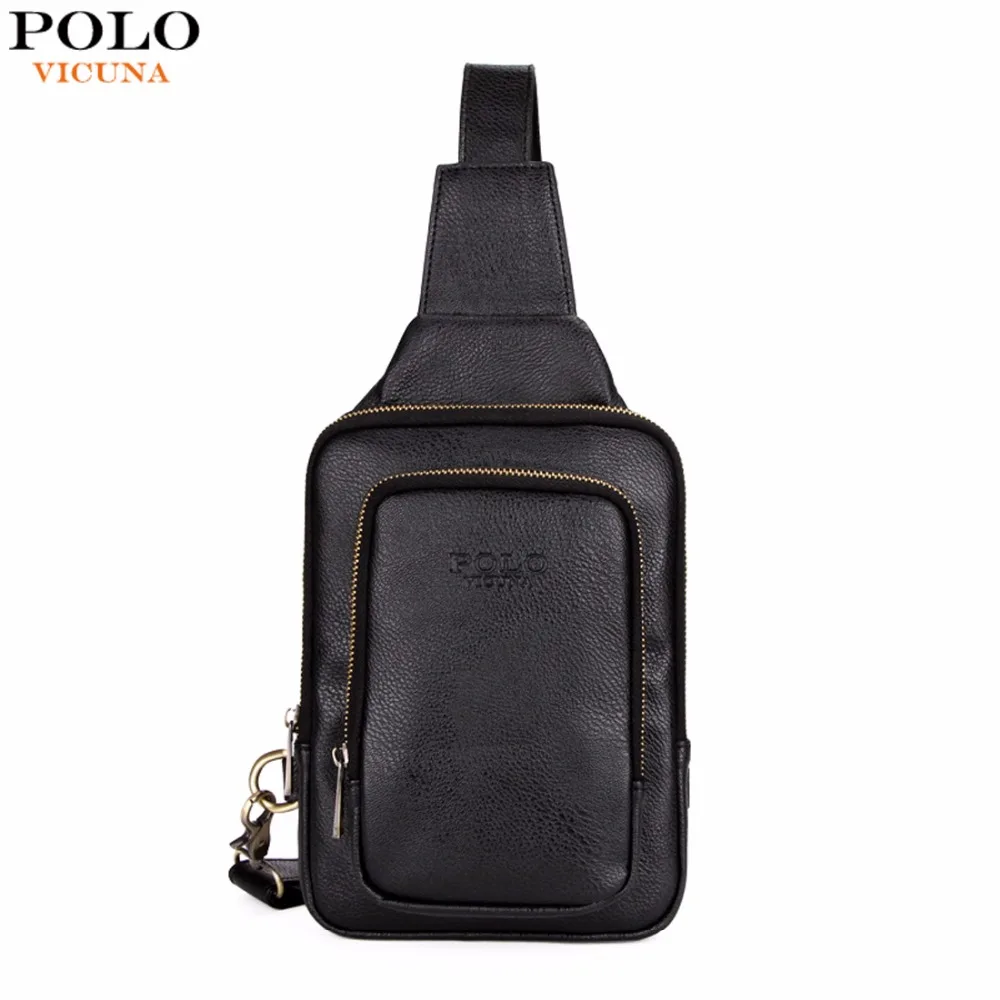 VICUNA POLO High Quality Trendy Mens Crossbody Bag Fashion Casual Men's