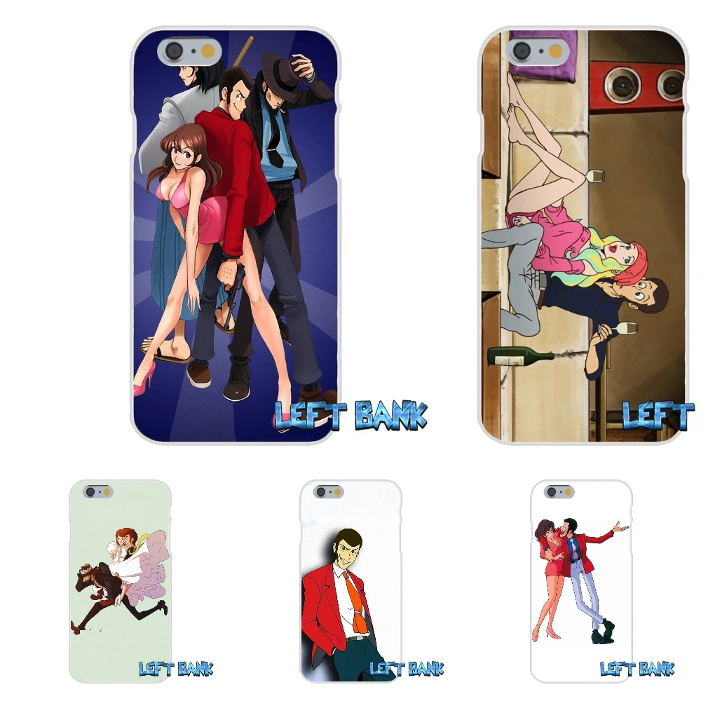 

For Samsung Galaxy A3 A5 A7 J1 J2 J3 J5 J7 2016 2017 Lupin The Third Soft Silicone TPU Transparent Cover Case