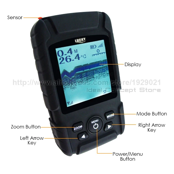5-Ideal-Concept-Fish-Finder-FF-718LiW-Parts