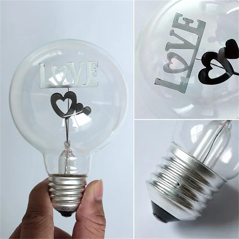 led holiday decoration bulbs creative bulbs valentine's day wishing lamp (10)