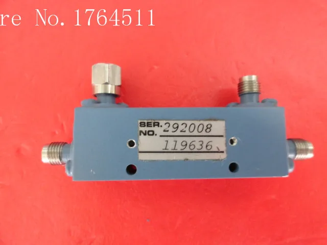 

[BELLA] The supply of MAC TECHNOLOGY 119636 1-2GHz Coup:16dB SMA coupler