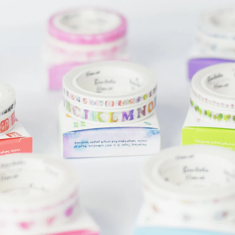 

2 pcs/lot cartoon super slim washi tape DIY decorative scrapbooking planner masking adhesive tape label sticker stationery