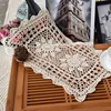 New Lace cotton table place mat pad cloth crochet placemat cup mug coaster Handmade Christmas doily kitchen New Year 2022 decor ► Photo 2/6