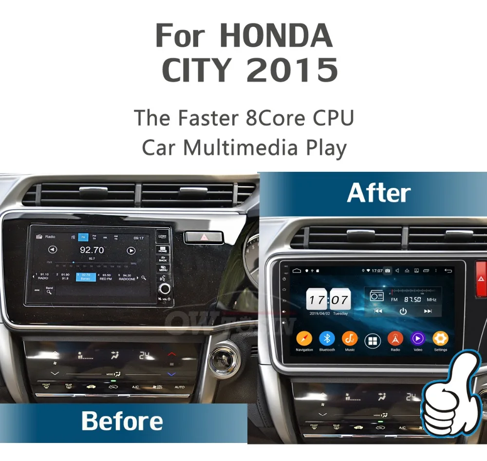 Sale 10.1" IPS 8Core 4G+64G Android 9.0 Car DVD GPS Radio Multimedia Player For Honda City 2014 2015 2016 2017 2018 CarPlay Parrot BT 2 Sale 10.1" IPS 8Core 4G+64G Android 9.0 Car DVD GPS Radio Multimedia Player For Honda City 2014 2015 2016 2017 2018 CarPlay Parrot BT 2