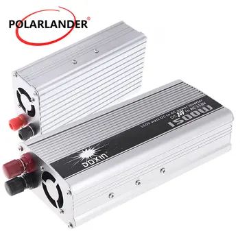 

DC 24V to AC 110V Vehicle Inverter Portable 1500W Voltage Transformer Charger Car Power voltage converter USB Adapter