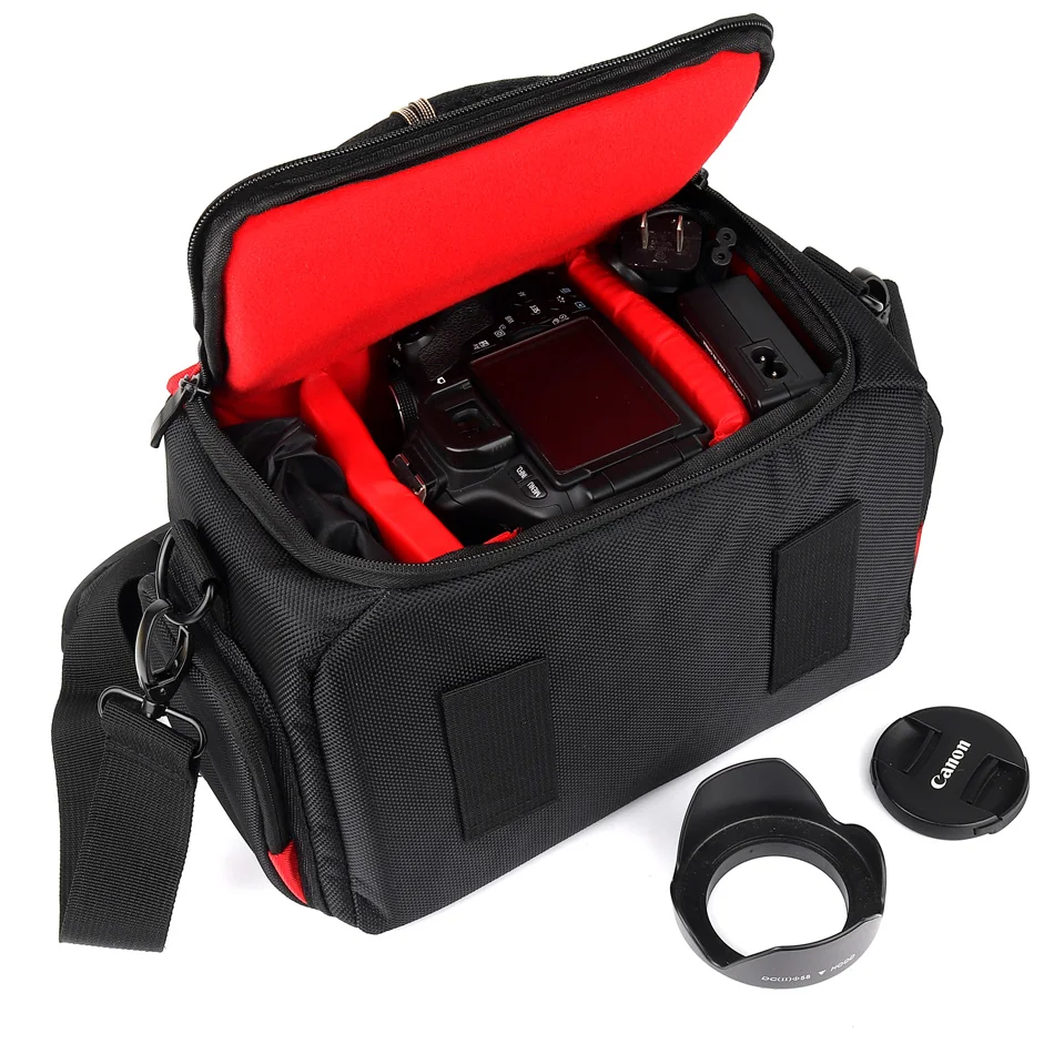 Buy DSLR Camera Bag For Nikon D3400 D7000 D7100 D7200 D5600 D5300 D5100 D3100 D80 D3200 D3300