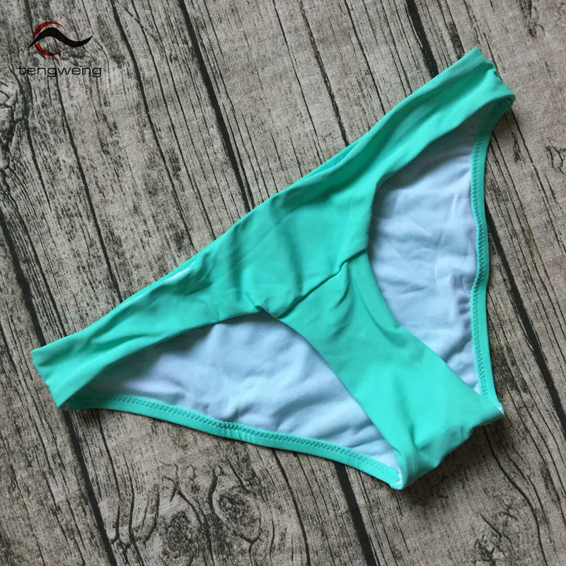 Buy 2017 Sexy Solid Color Thong Bikini Brazilian