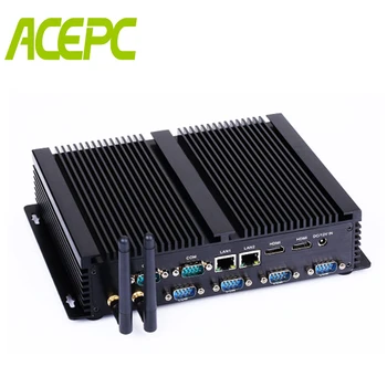 

Industrial Fanless Mini PC Computer Intel Core i7 4500U i5 4200U Windows Linux Dual Gigabit Ethernet 6*RS232 USB3.0 Dual HDMI