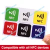 NFC Ntag213 тег Стикеры 13,56 МГц NTAG 213 универсальная Этикетка RFID ключ с 144 байта памяти ► Фото 3/6