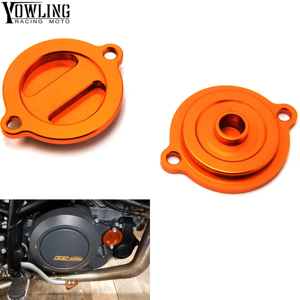 For KTM 125 200 390 690 Duke RC 200 390 2013 2014 2015 2016 2017 Motorcycle Accessories CNC Engine Oil Filter Cover Cap