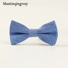 Mantieqingway бабочкой для Обувь для мальчиков Регулируемый Карамельный цвет лук Галстуки для детей мальчик Банкетный Галстуки тонкая рубашка Костюмы воротник Средства ухода за кожей Шеи Галстук