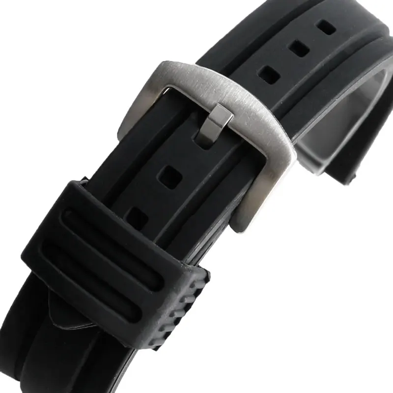 20mm/22mm/24mm/26mm/28mm Silicone Watch Band Strap Waterproof Wrist