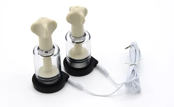 Electro Shock Anal Plug Body Massage Stimulation Breast Pads Massage Cock Cage Nipple Clamps Medical Themed Sex Toys 2