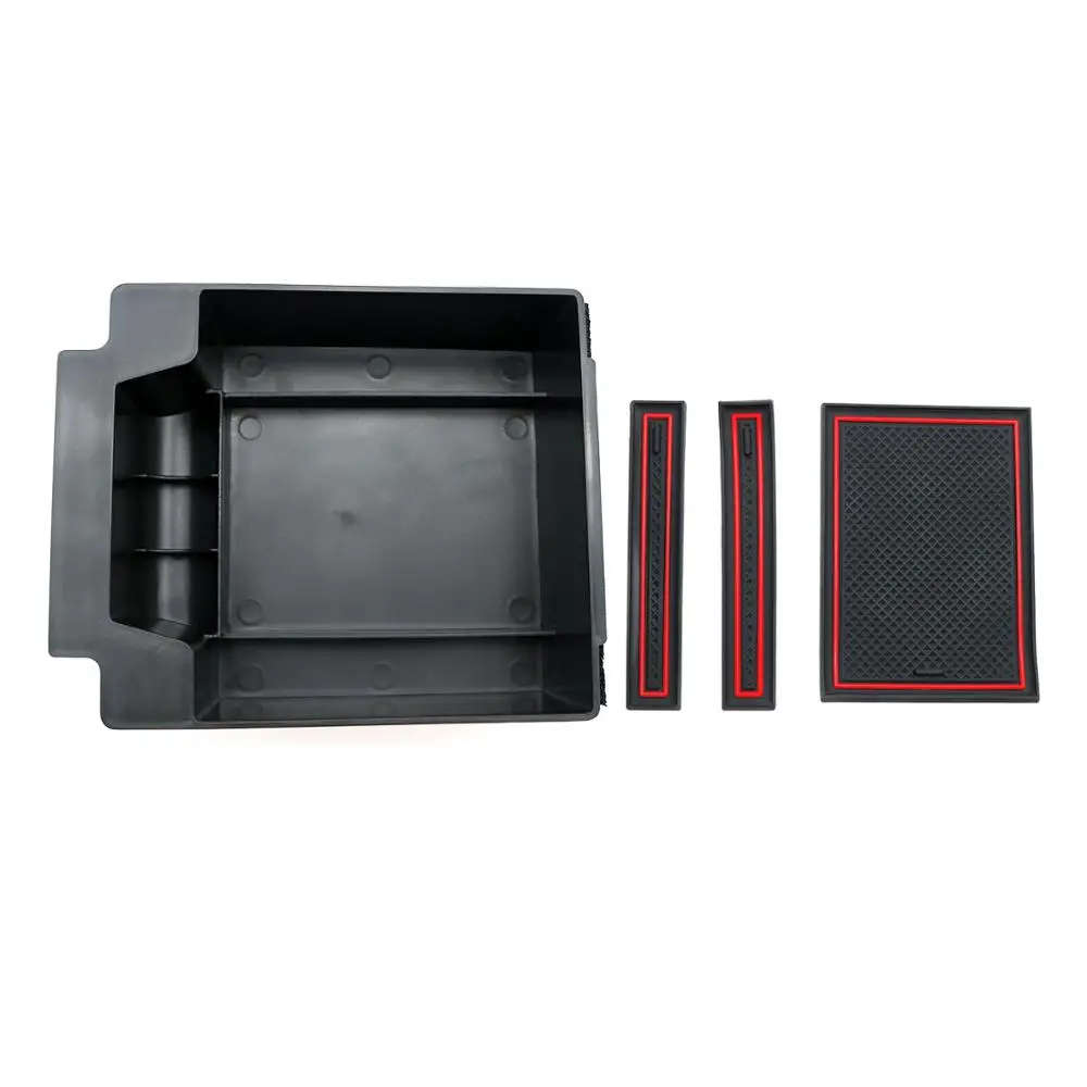 Caixa de Armazenamento de Braço de Carro Ruiya Console Central Automático Armazenamento Antiderrapante Suporte de Arrumação Contêiner para Ateca 20232023 2023 2023 2023 - Image 5