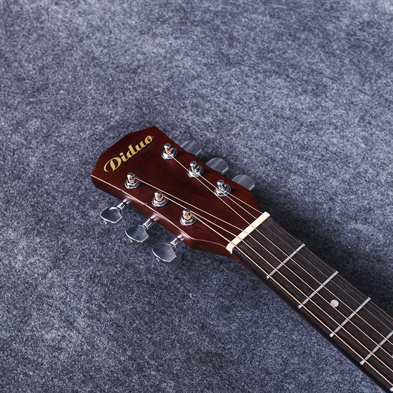 Деревянная гитара 41 дюймов Ель бас деревянная гитара для начинающих дома-школы унисекс Новые Бесплатные 6 выбор Струнные инструменты AGT57