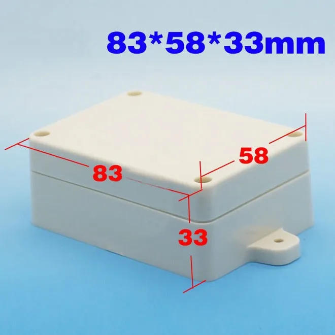 5 шт. водонепроницаемый Пластик проект коробка инструмент корпус DIY-83 х 58 х 33 мм(Д* Ш* H