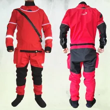 Унисекс сухой костюм латексная Шея/запястье, прикрепленные носки для воды recue белая вода, каяк, рафтинг, катейбординг, каноэ, рыбалка